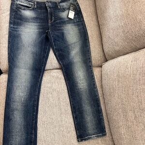 Guess Women's Skinny Jeans - Dark Blue